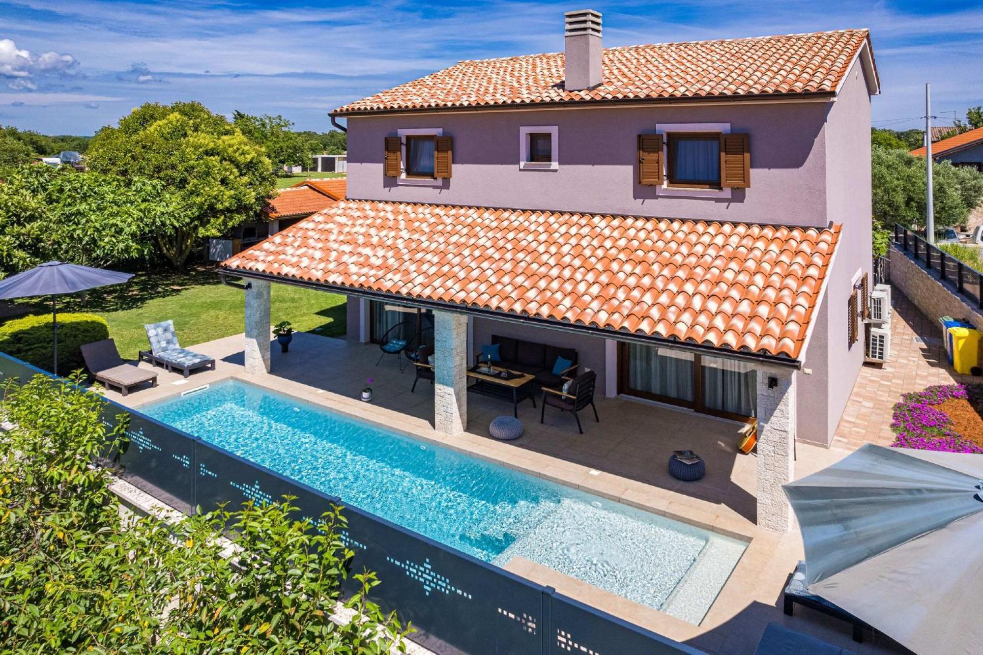 Villa Roma Near Pula For 6 People With Private Pool Jadreški Exterior foto